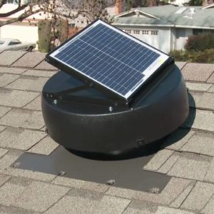 Solar Powered Attic Fan