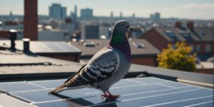 Read more about the article Pigeon Guard For Solar Panels