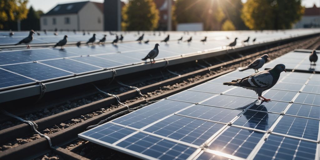 You are currently viewing How To Keep Pigeons Away From Solar Panels