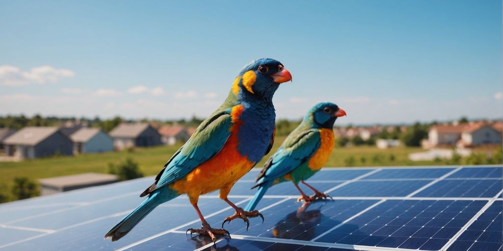 Read more about the article Birds Solar Panels