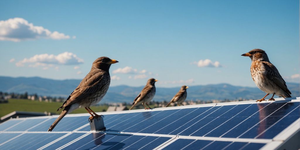 Read more about the article Solar Panels Birds